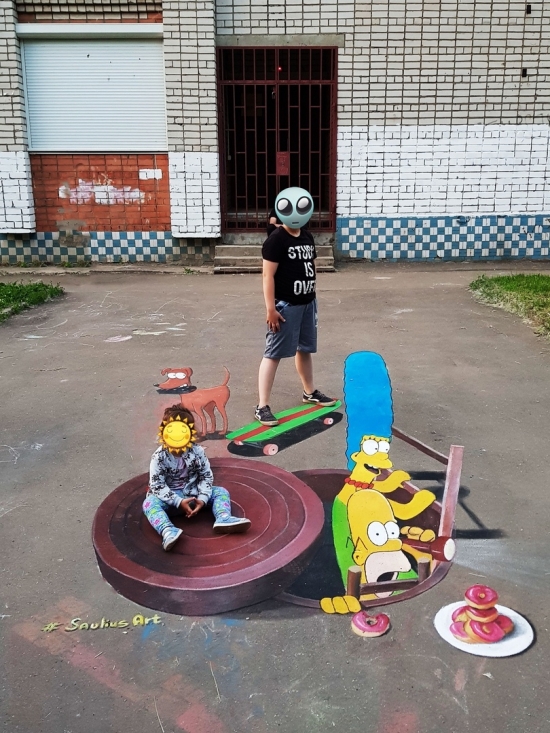 В Ярославле поселились Симпсоны: жителей приглашают сделать крутые фотографии