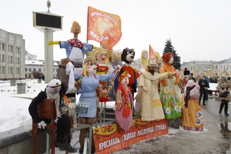 В Ярославле на большом масленичном костре сожгут 26 кукол
