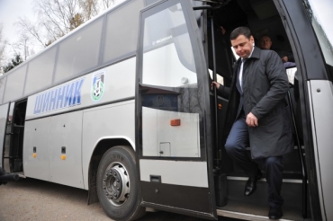 Ярославский «Шинник» обзавёлся клубным автобусом