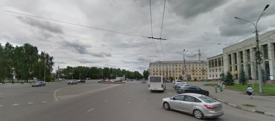 В Ярославле изменится схема проезда Юбилейной площади