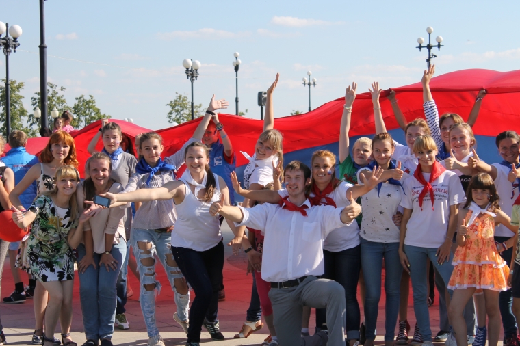 В Ярославле построят «живой» флаг России
