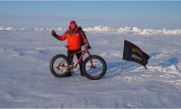 Ярославец установил мировой рекорд, добравшись до Северного полюса на велосипеде