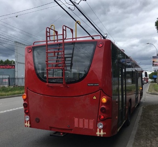 Порты для зарядки и бесплатный Wi-Fi: новые троллейбусы выйдут работать на новый маршрут