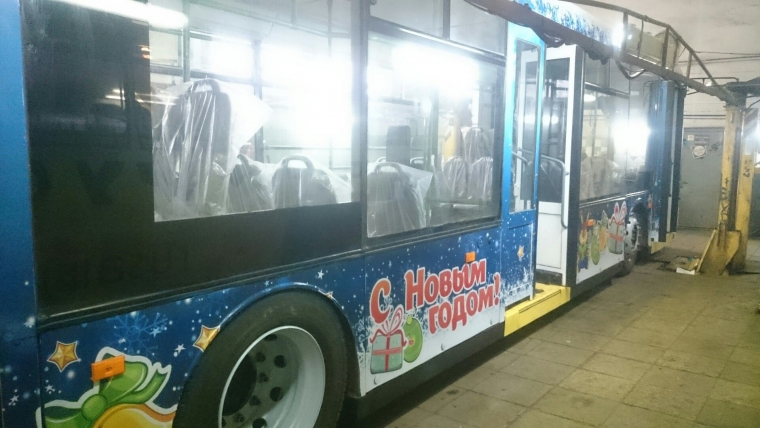 Ярославль в Сети: «Волшебный троллейбус» готовится к выходу на маршрут