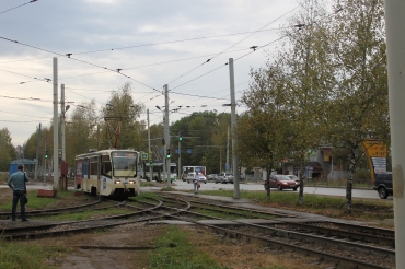 В Ярославле временно изменится схема движения трамваев